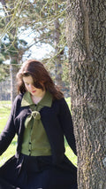 "Brise de Forêt" - Pull duo patchwork