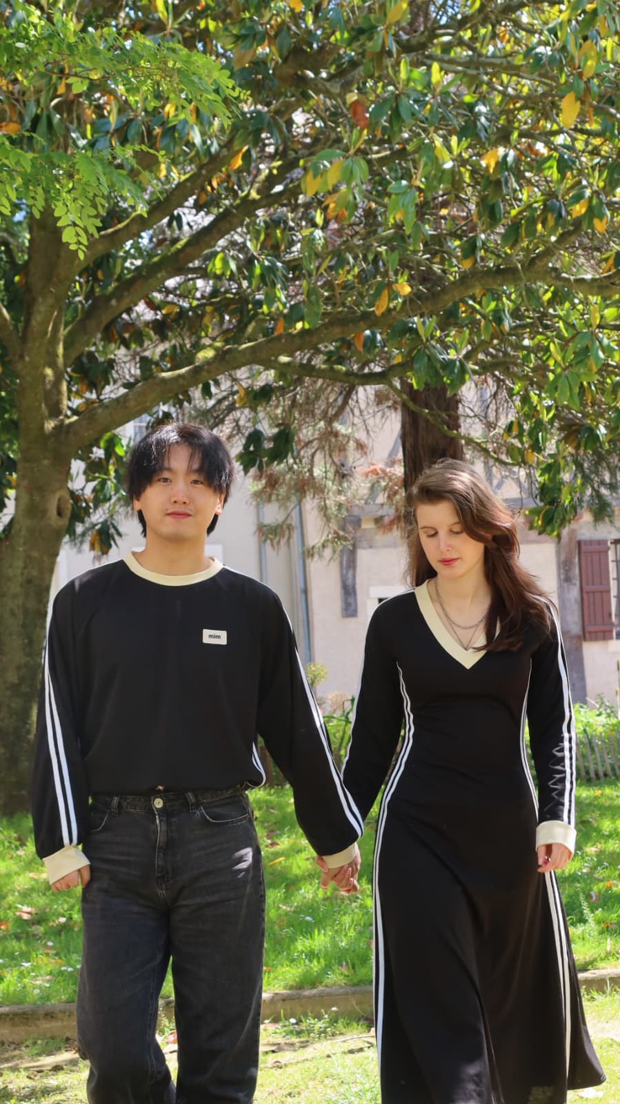 "Étreintes Sombres" - Tenue coordonnée noir