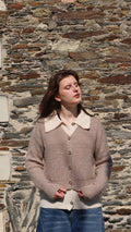 "Jour Flottant" - Tenue couple patchwork gris
