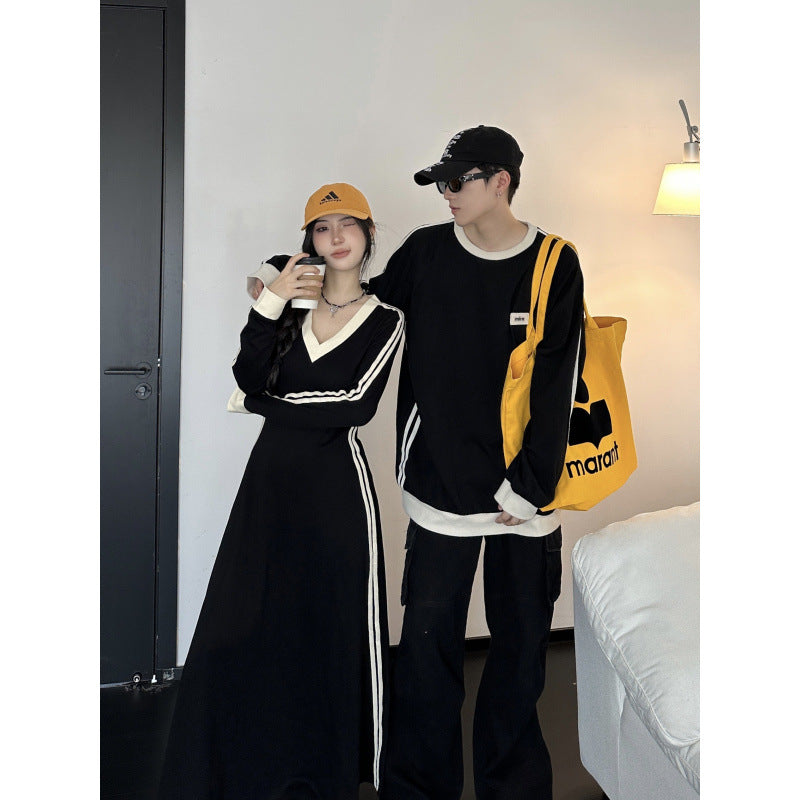 "Étreintes Sombres" - Tenue coordonnée noir